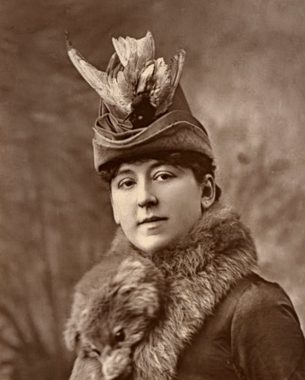 Amy Roselle, actrice britannique, 1887 - Ernest Barraud