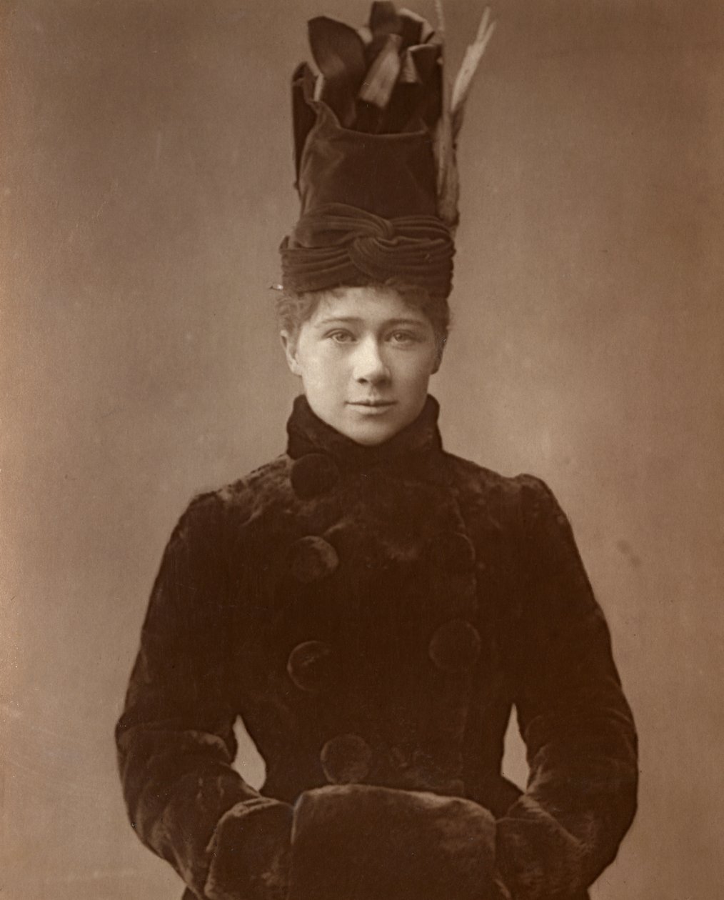 Marie Tempest, actrice et chanteuse britannique, 1888 - Ernest Barraud