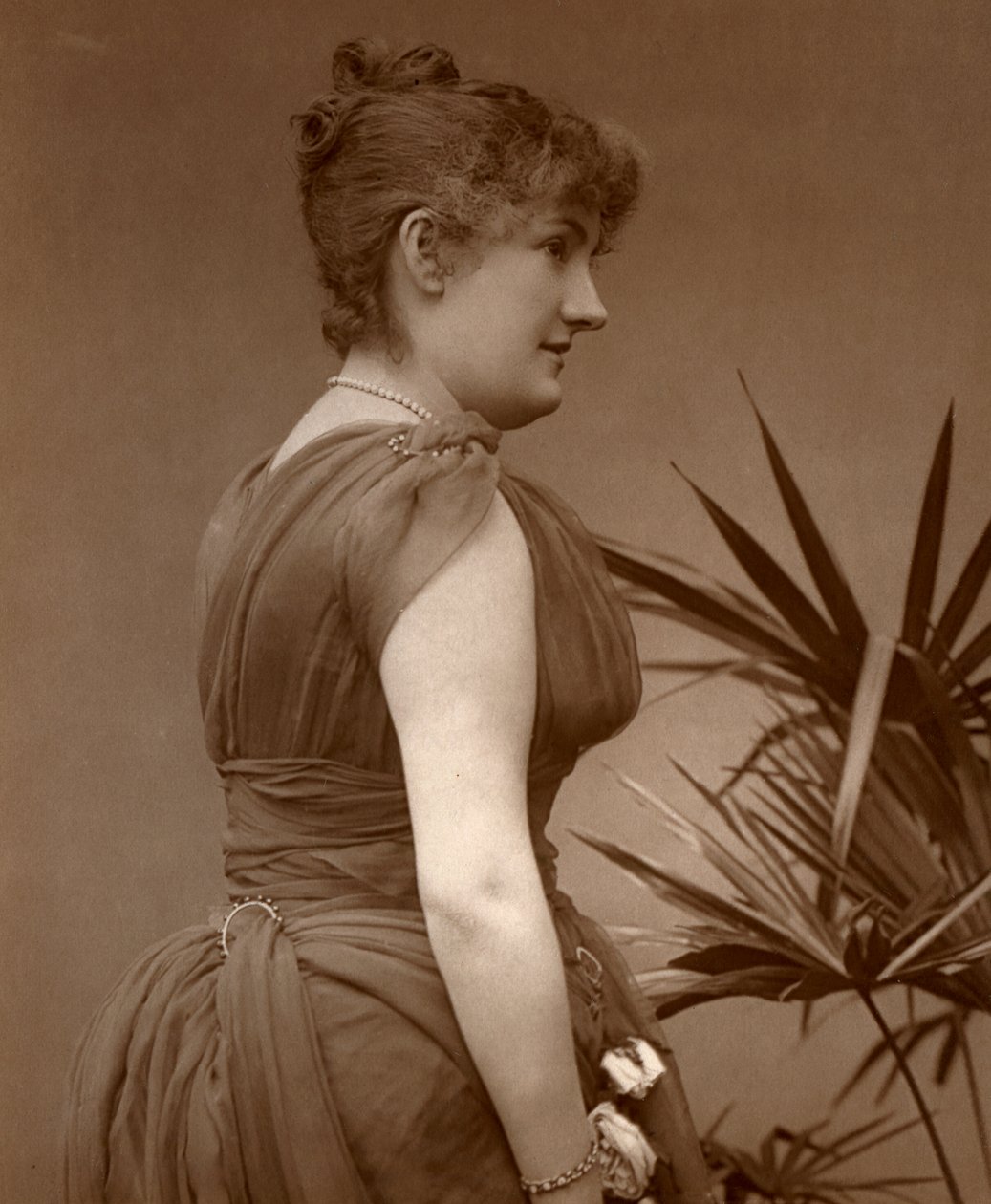 Miss Edith Woodworth, actrice britannique, 1888 - Ernest Barraud