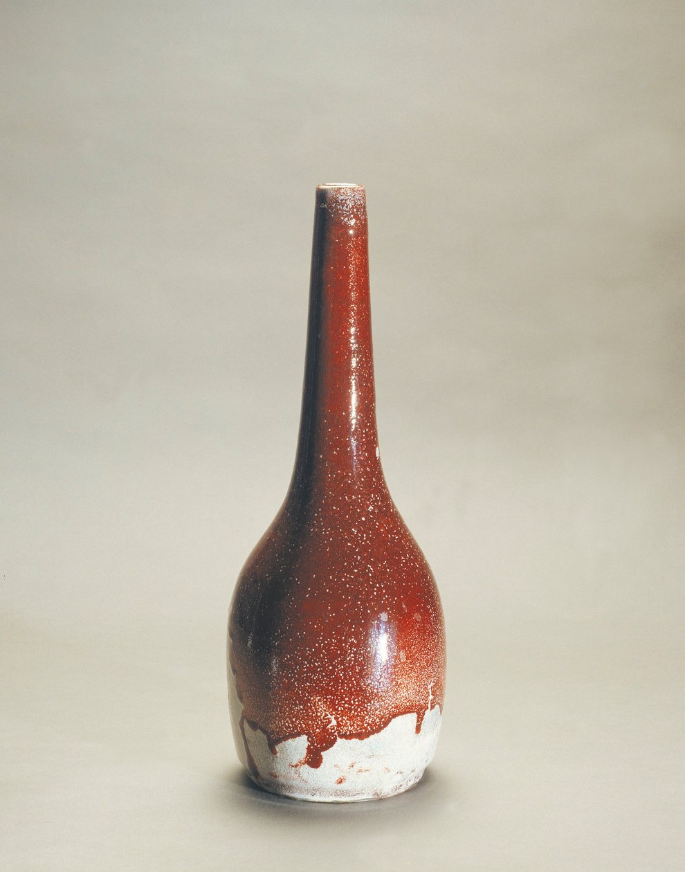 Vase en porcelaine avec émail flambé par Ernest Chaplet (1835-1909) - Ernest Chaplet