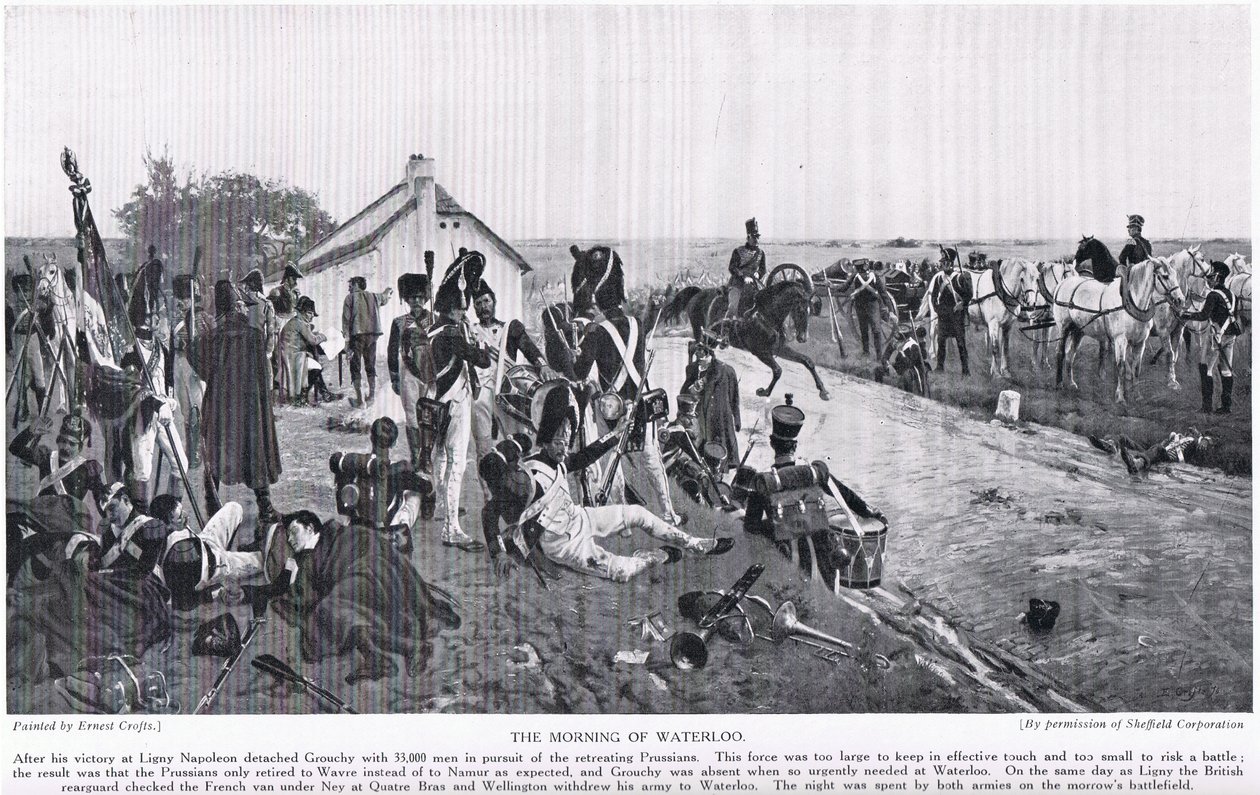 Le Matin de Waterloo, illustration de 