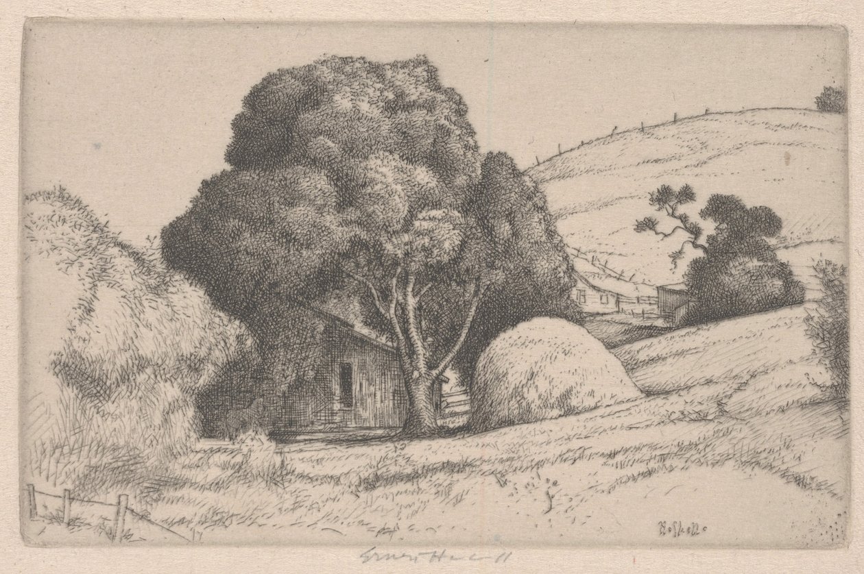 Meule de foin - Ernest Haskell