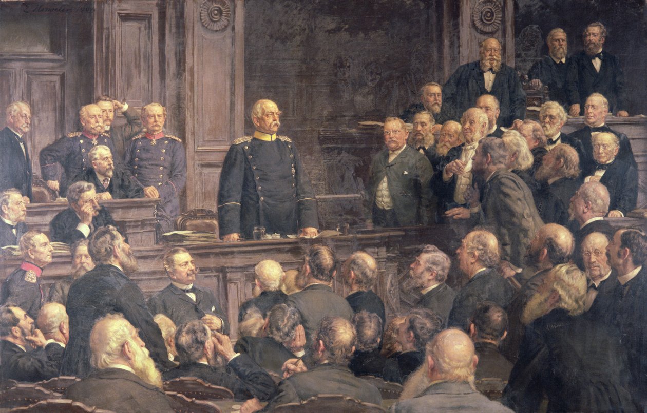 Conférence du Reichstag Allemand le 6 février 1888, 1896 - Ernest Henseler