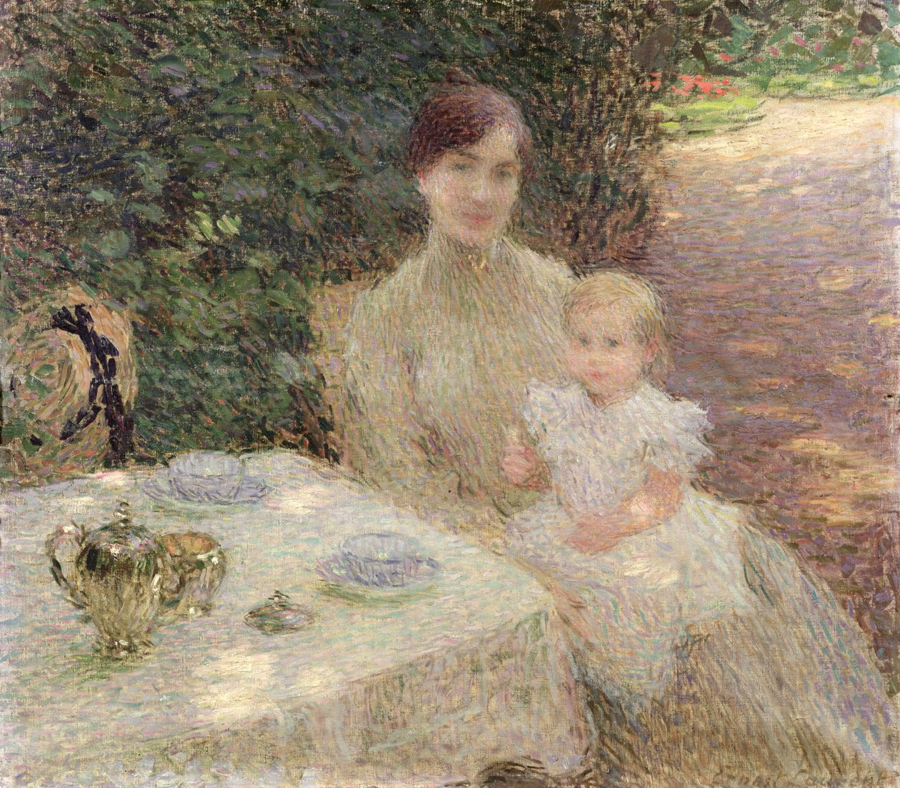 Dans le jardin, 1904 - Ernest Joseph Laurent
