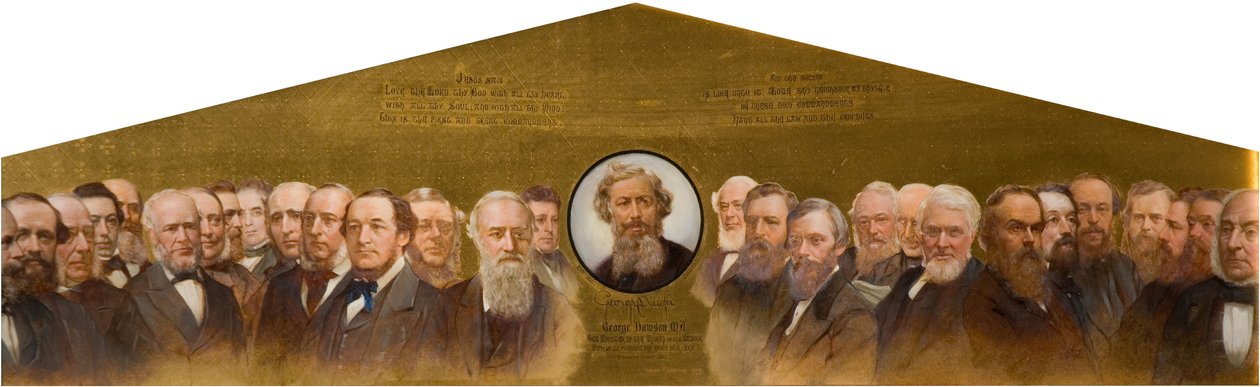 George Dawson et ses amis, 1879. - Ernest Lancaster Thompson