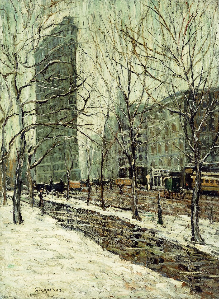Le Flatiron Building - Ernest Lawson