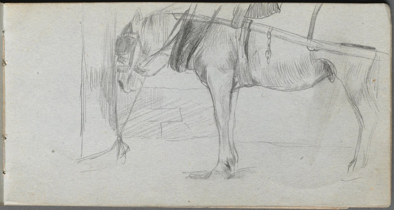 Carnet de croquis, page 06 : Étude d