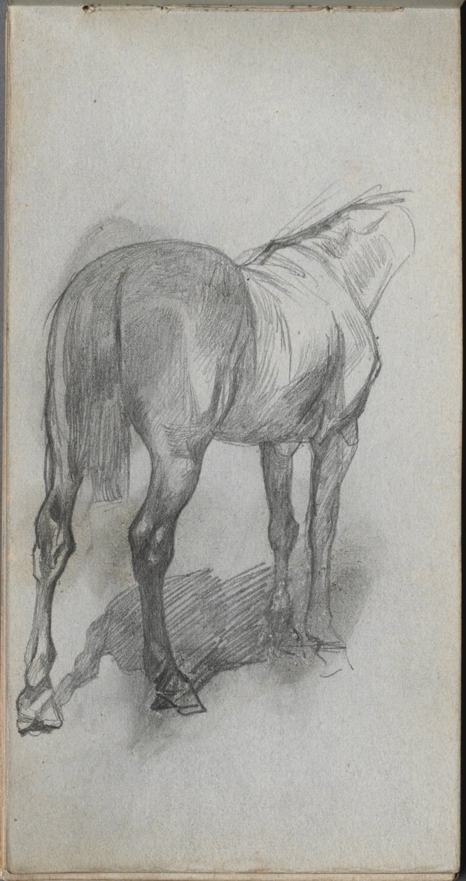 Carnet de croquis, page 76 : Étude d