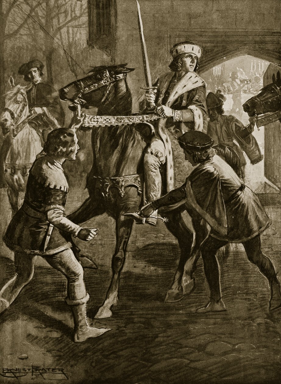 Édouard IV fuit le manoir de l