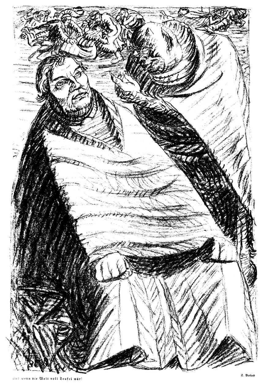 Et si le monde était plein de diables! - Ernst Barlach