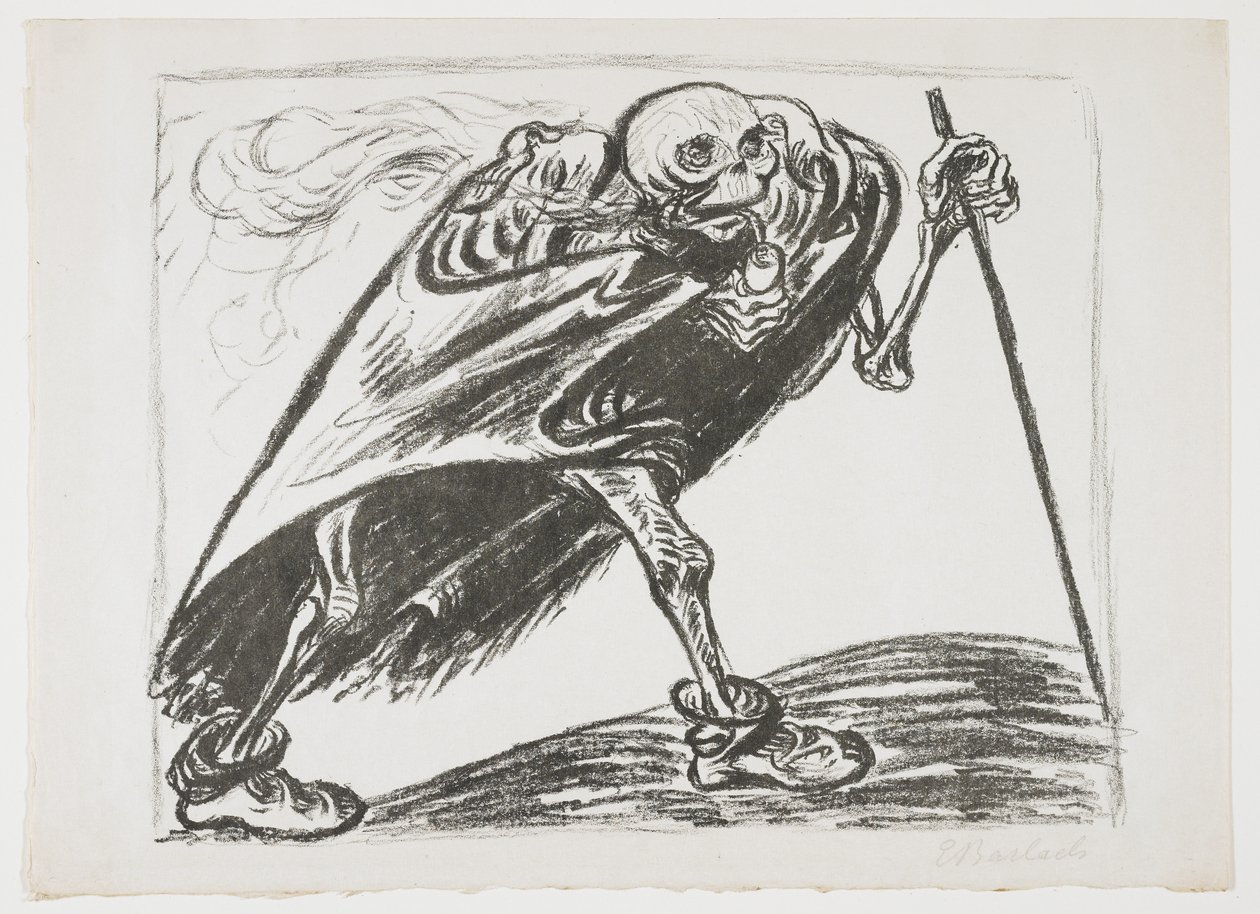 La Mort errante, 1923 - Ernst Barlach