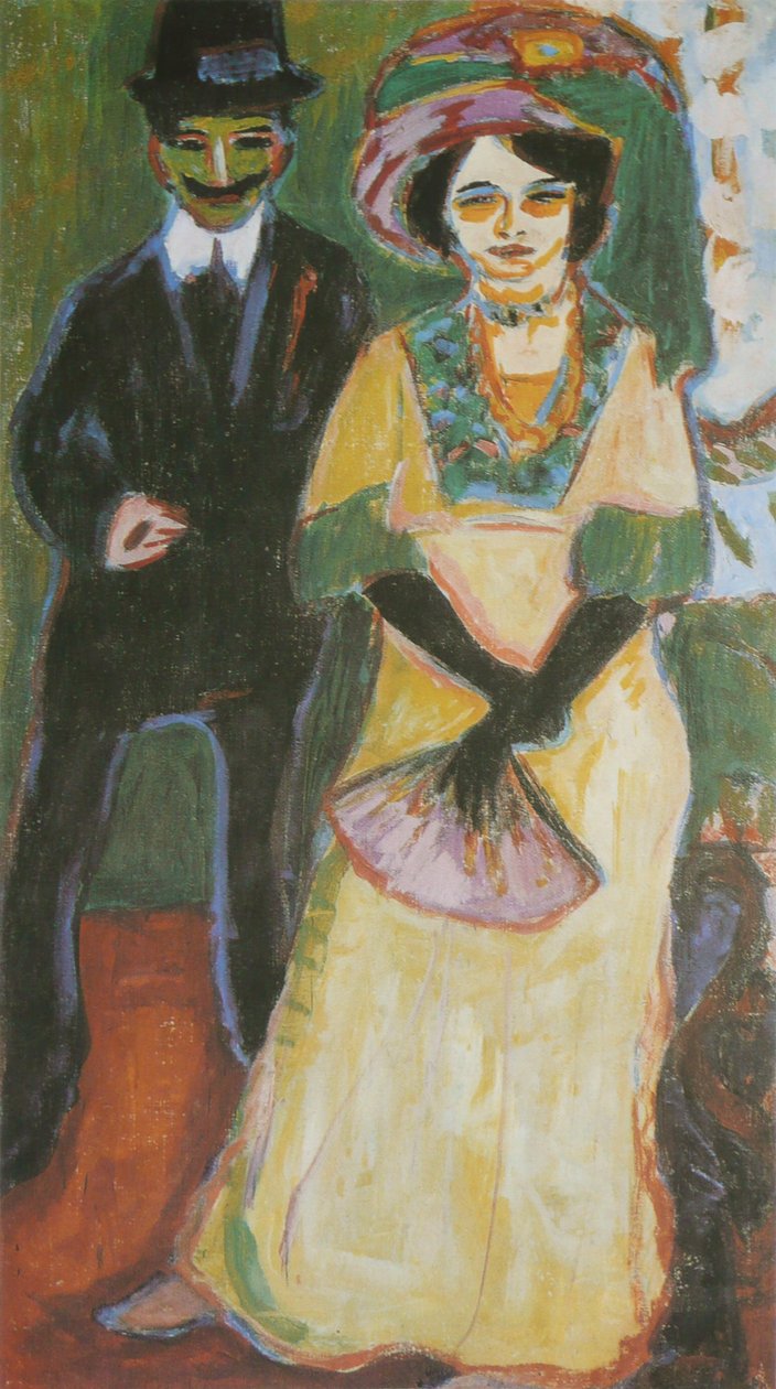Dodo et son frère - Ernst Ludwig Kirchner