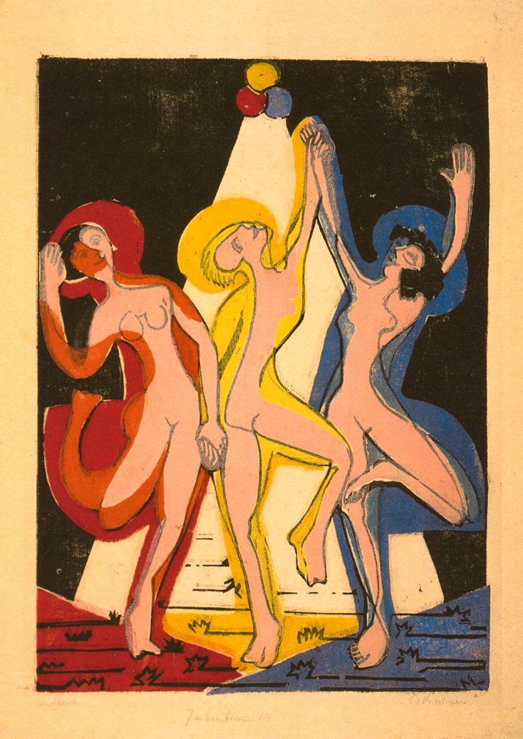 Danse des couleurs - Ernst Ludwig Kirchner