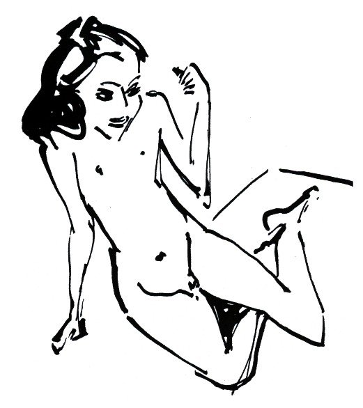 Petite Fränzi - Ernst Ludwig Kirchner