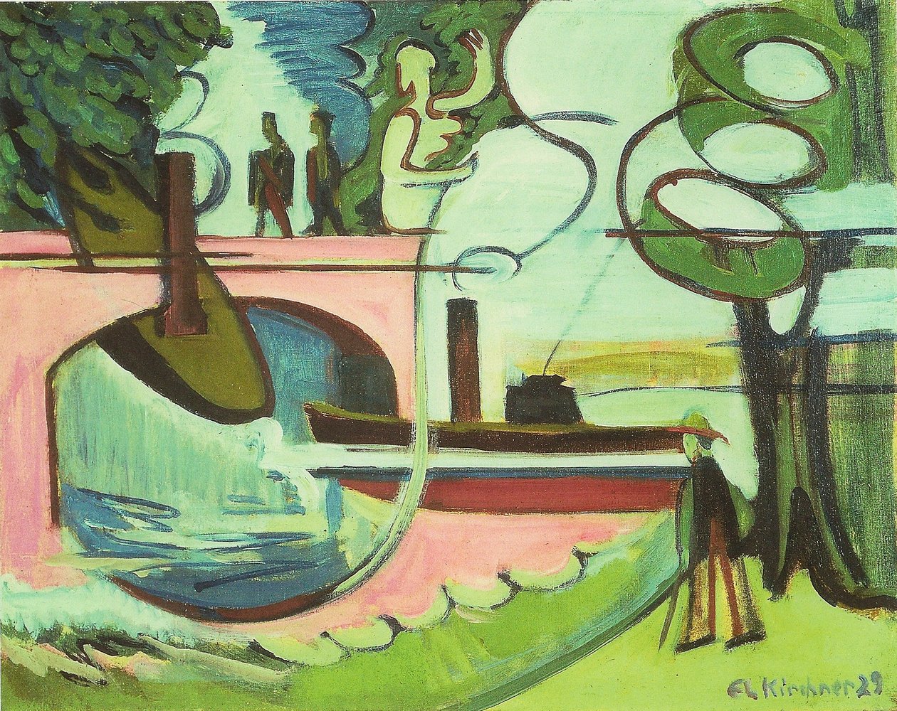 Lützow-Ufer au matin - Ernst Ludwig Kirchner