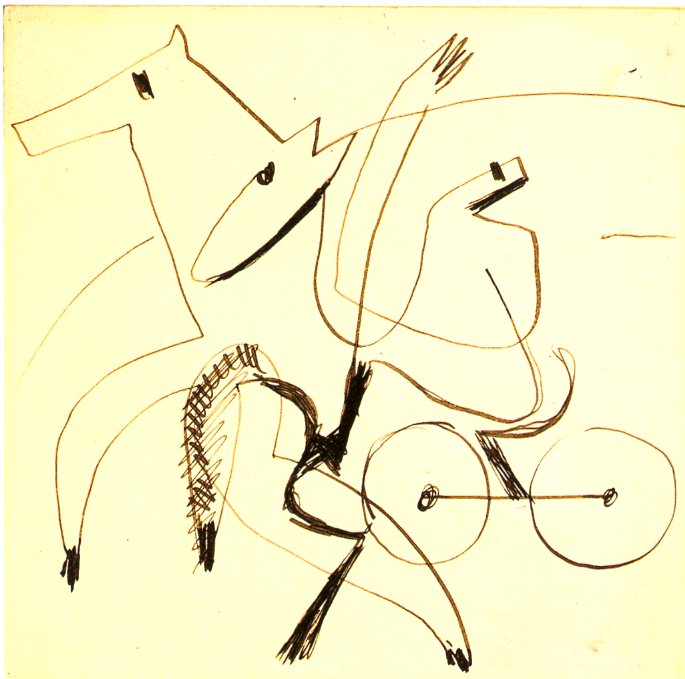 Attelage de chevaux - Ernst Ludwig Kirchner