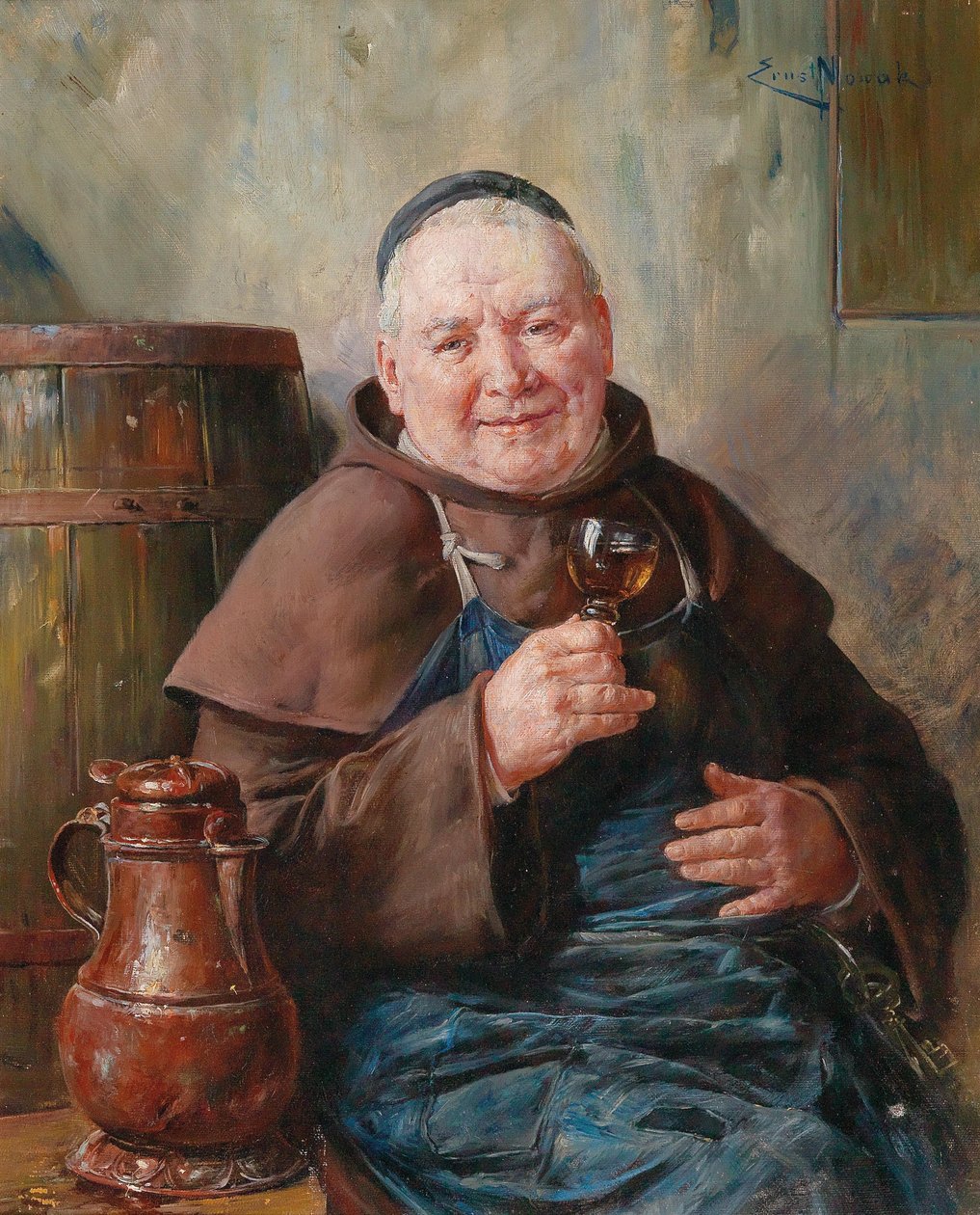Profitant de sa pause - Ernst Nowak