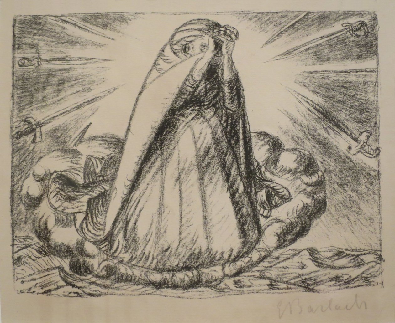 Accordez-nous la paix", par Ernst Barlach, 1916, Musée d