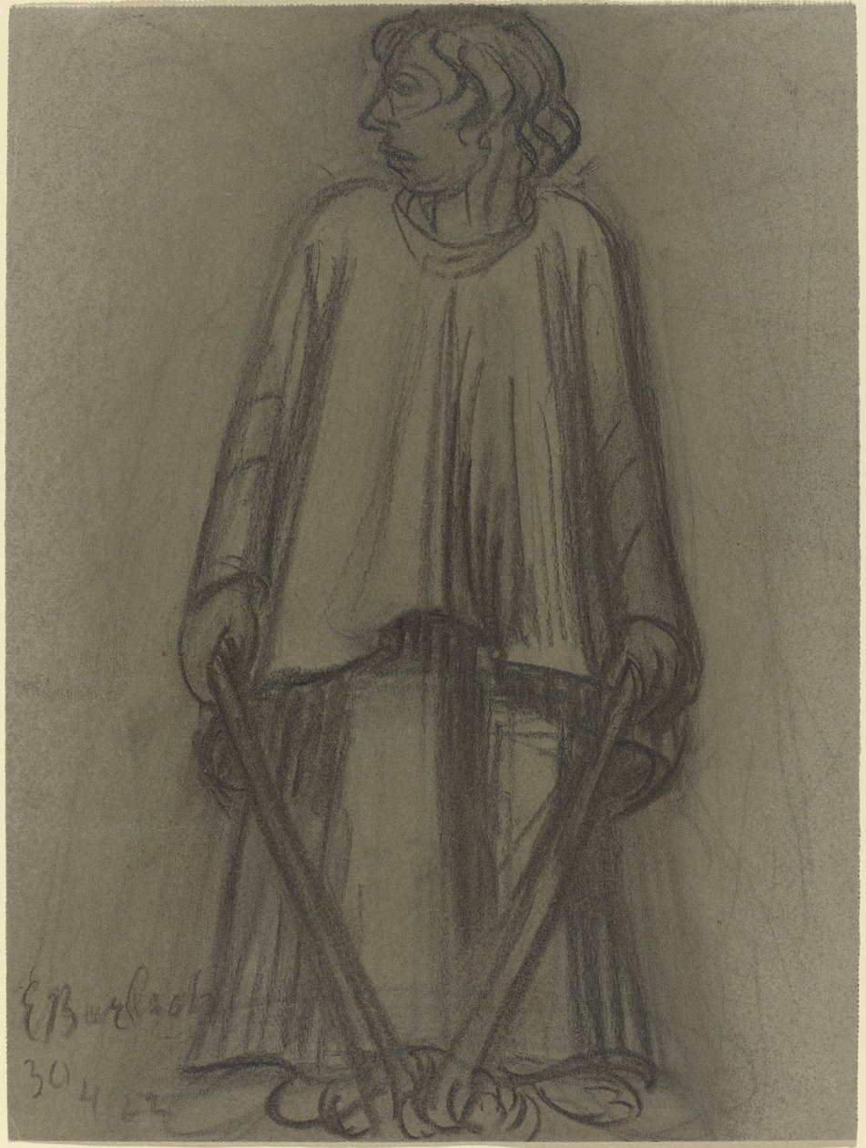 Figure Debout avec Torches Éteintes - Ernst Barlach