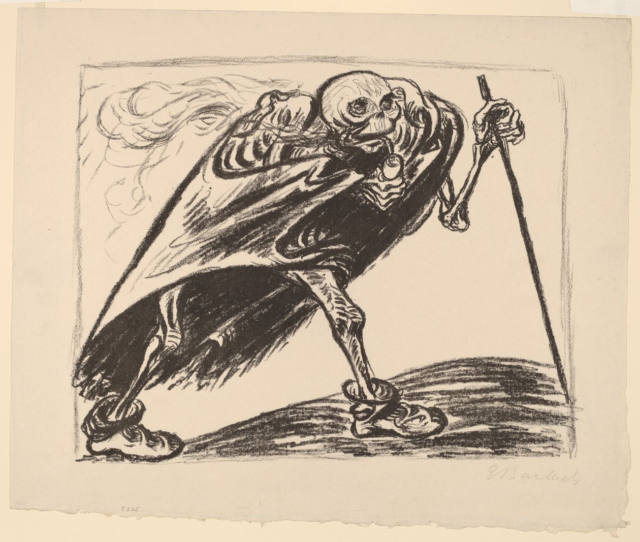 Mort errante - Ernst Barlach