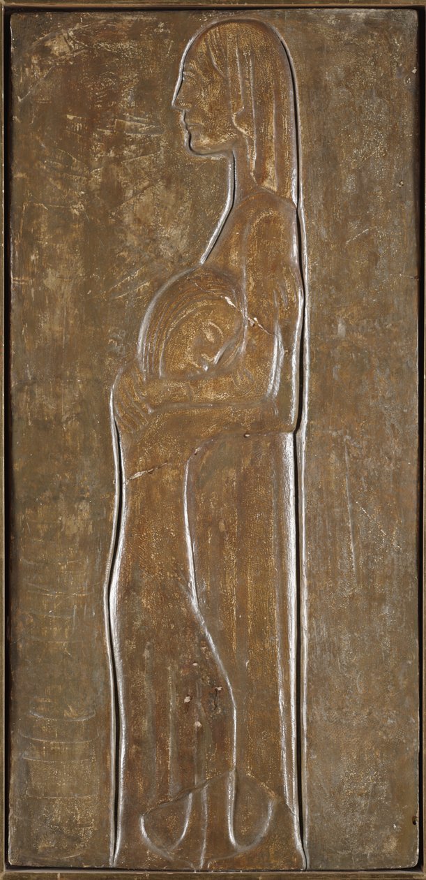 Veuve et fille : Étude pour le mémorial des morts de la Première Guerre mondiale - Ernst Barlach