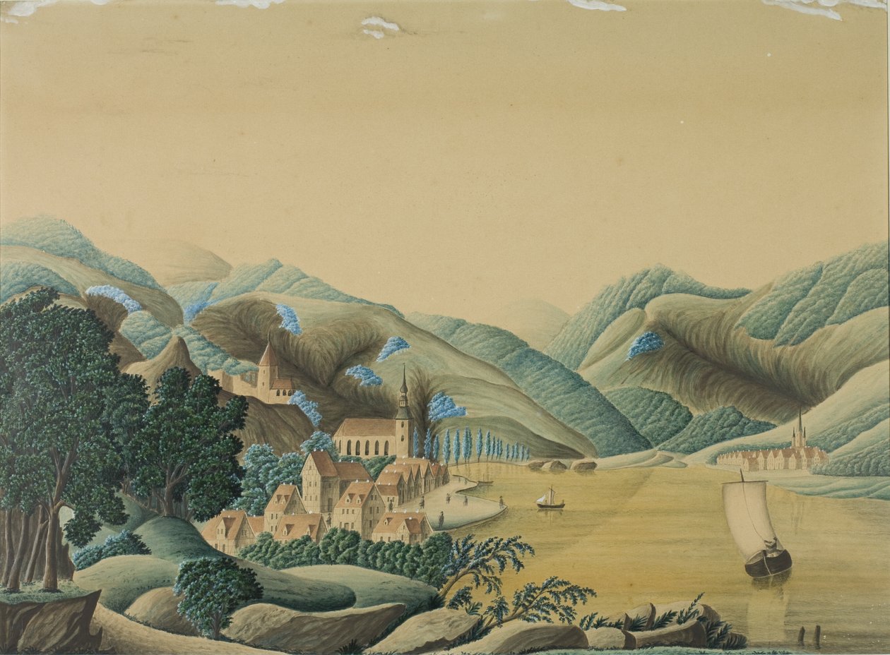 Vue de Braubach - Ernst Damitz