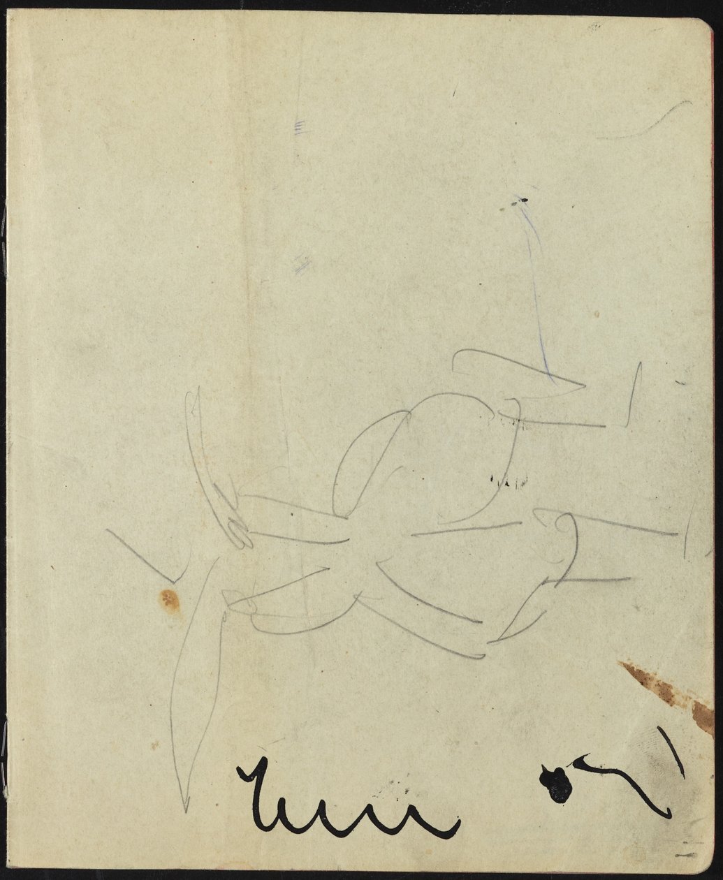 Danseurs et artistes, page d