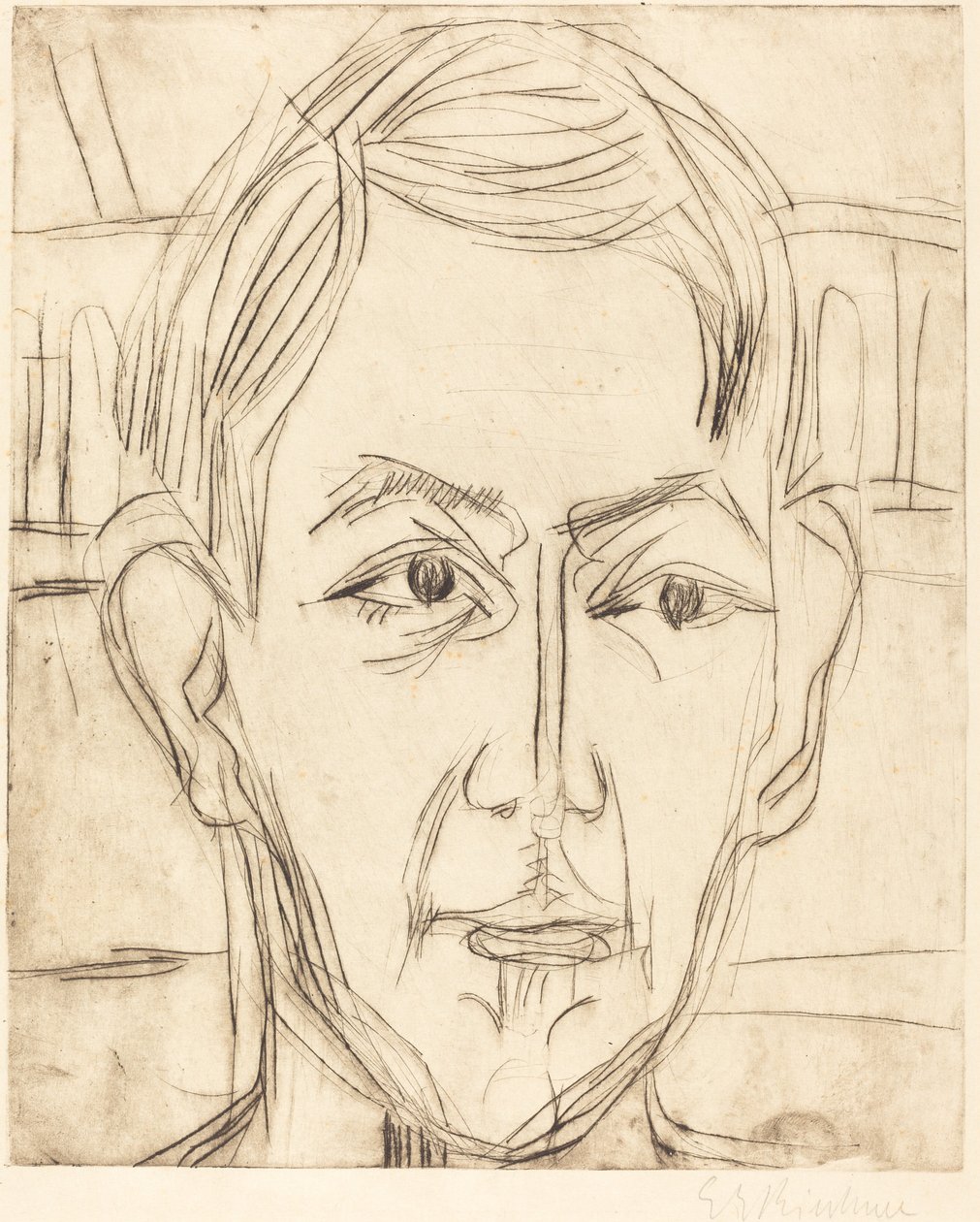 Dr. Hans Bütow, 1925 - Ernst Ludwig Kirchner