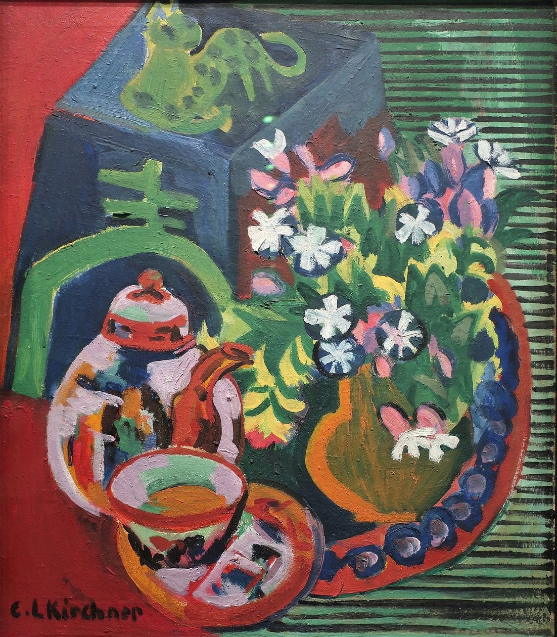 1920 Kirchner Nature morte - Ernst Ludwig Kirchner