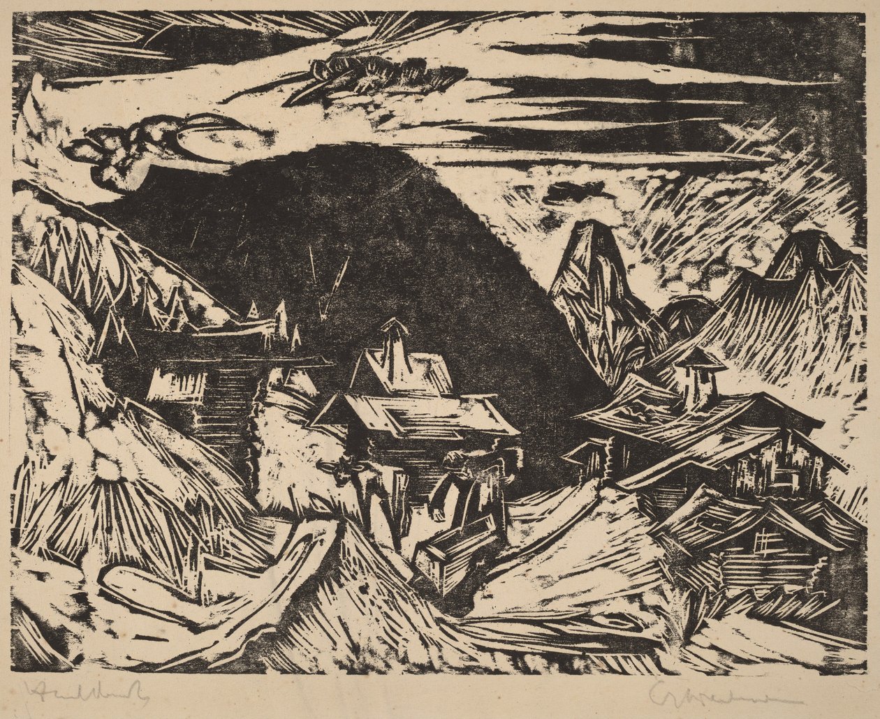 Alpage - Ernst Ludwig Kirchner