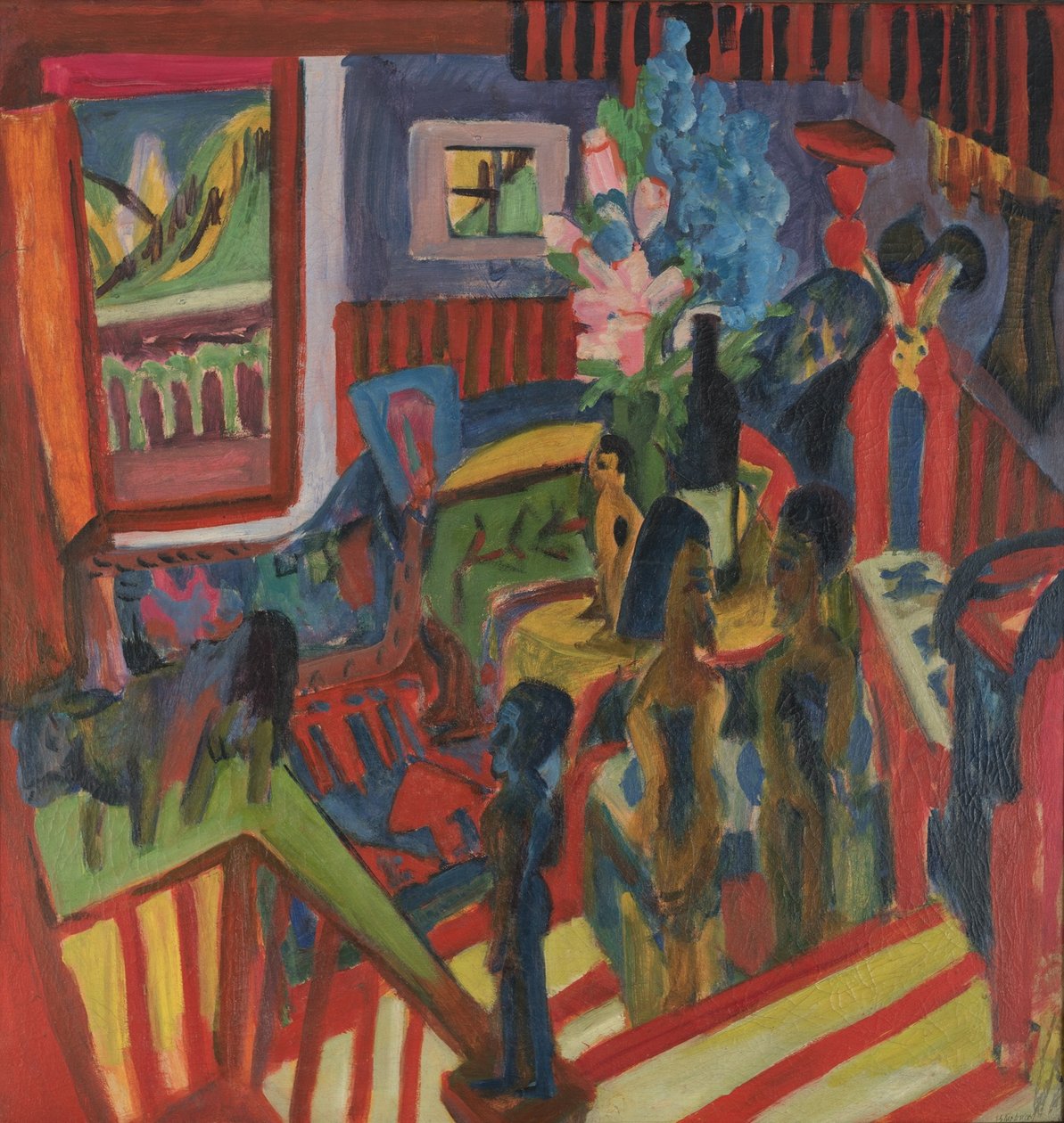 Atelierecke - Ernst Ludwig Kirchner