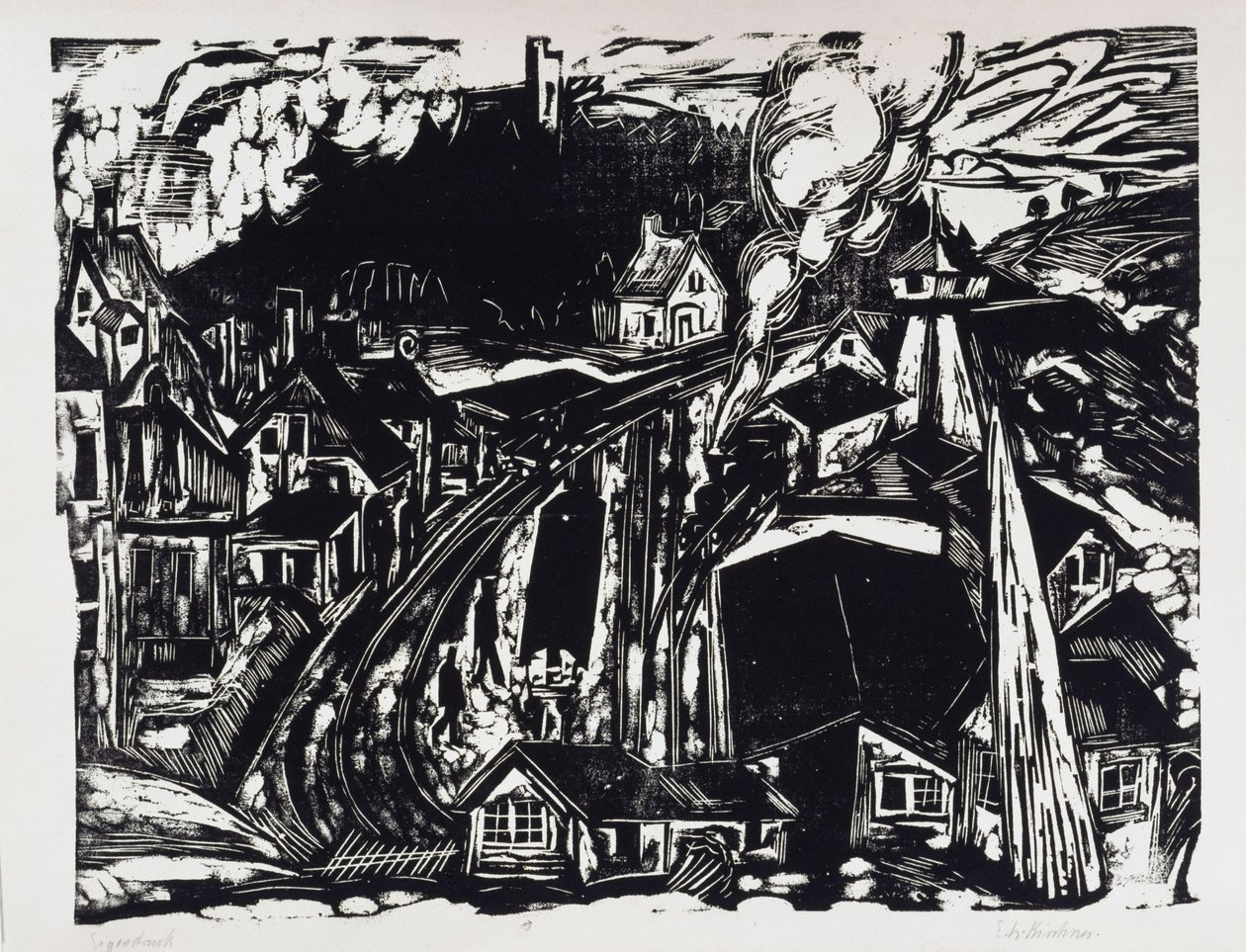 Gare de Königstein im Taunus - Ernst Ludwig Kirchner