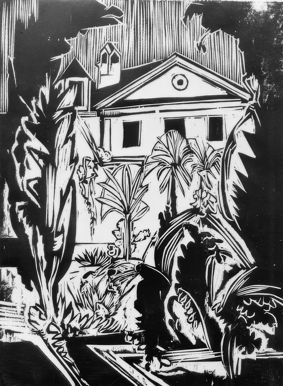 Jardin botanique (Iéna) - Ernst Ludwig Kirchner