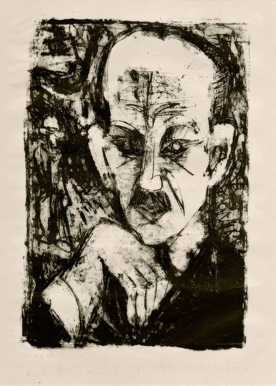 Carl Sternheim | Ernst Ludwig Kirchner | Estampe d'art