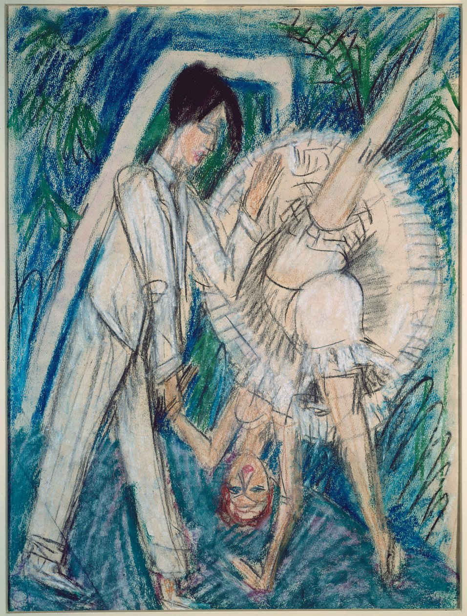 Un couple de danseurs - Ernst Ludwig Kirchner