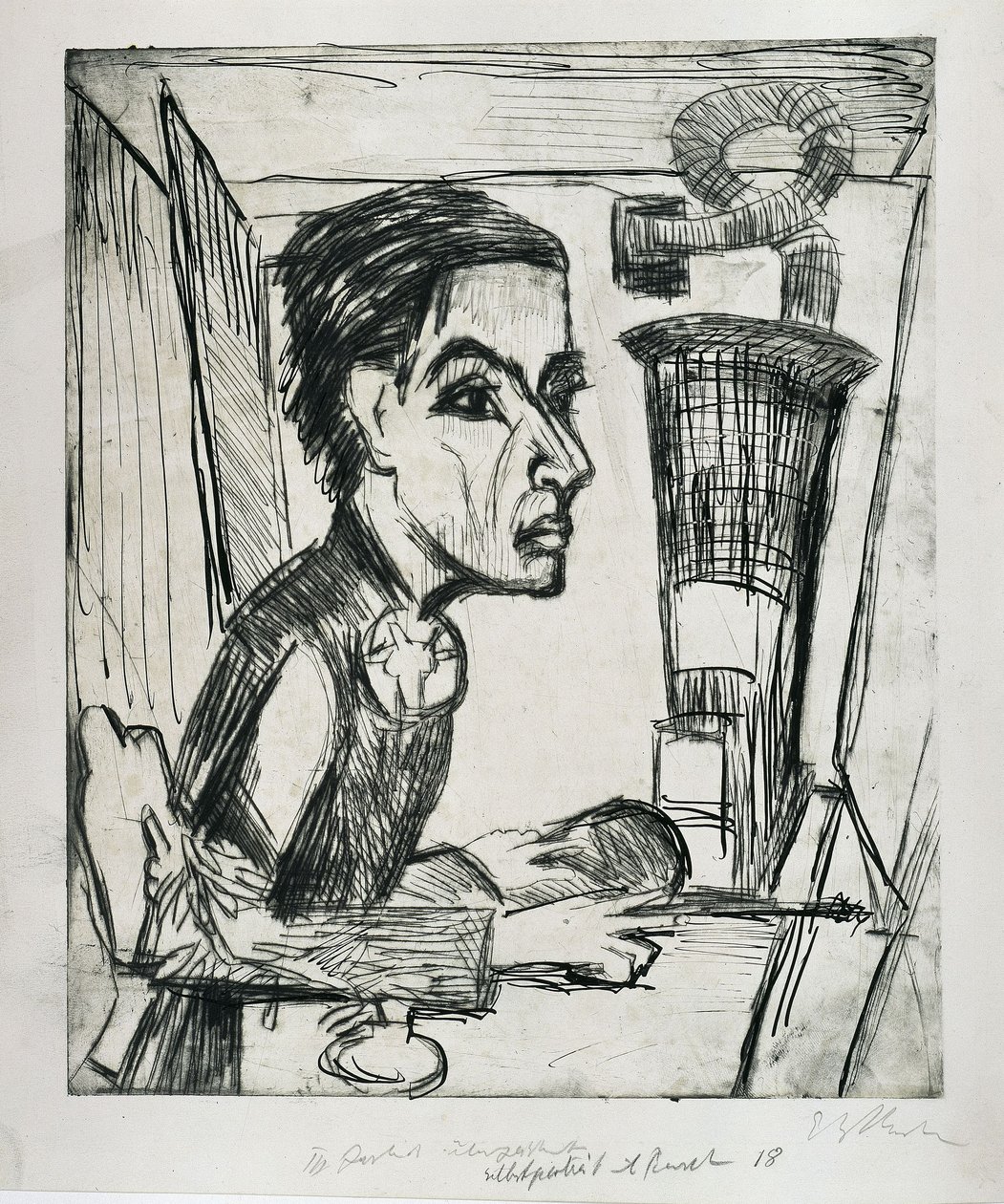 Le peintre - Ernst Ludwig Kirchner