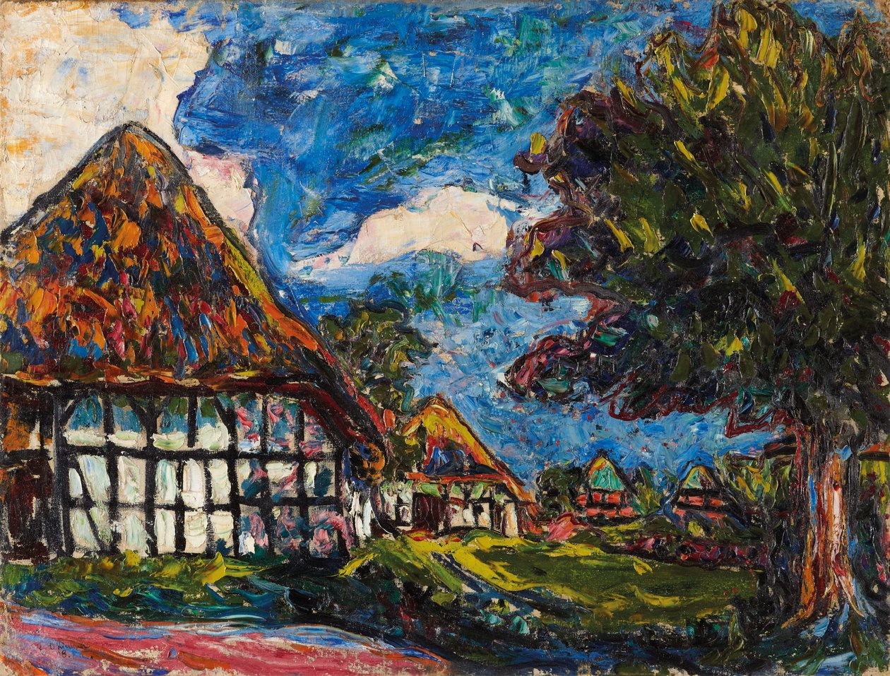 Fehmarn Houses - Ernst Ludwig Kirchner