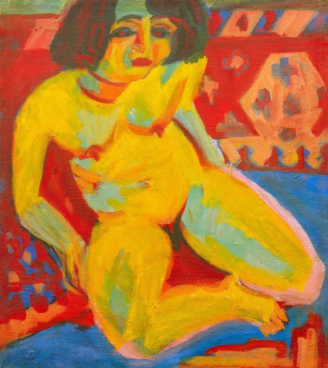 Nu féminin (Dodo) - Ernst Ludwig Kirchner