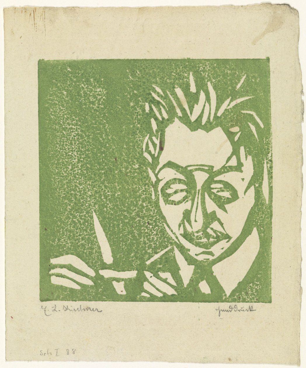 Souffleur de verre (Walter Kirchner) - Ernst Ludwig Kirchner