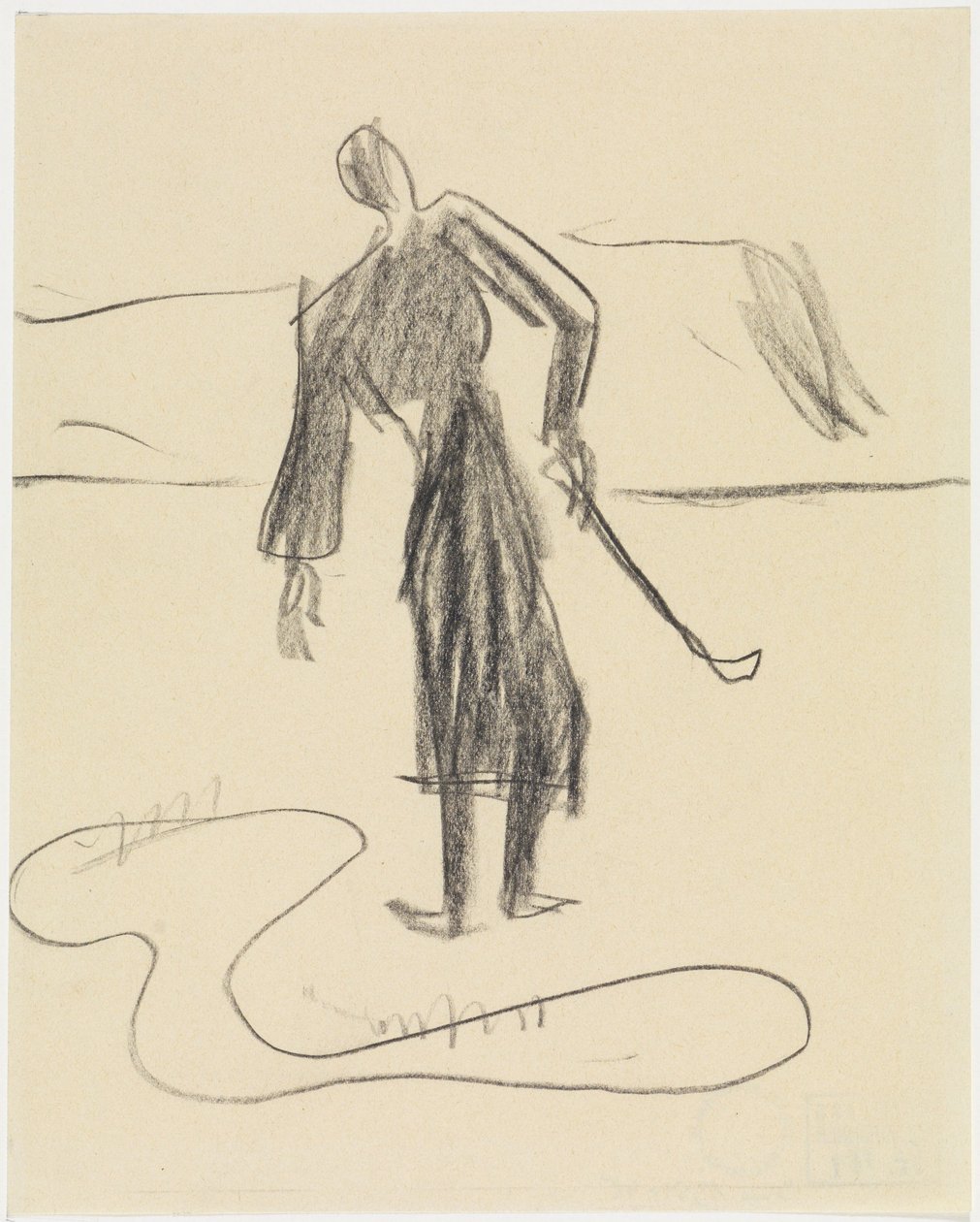 joueur de golf - Ernst Ludwig Kirchner