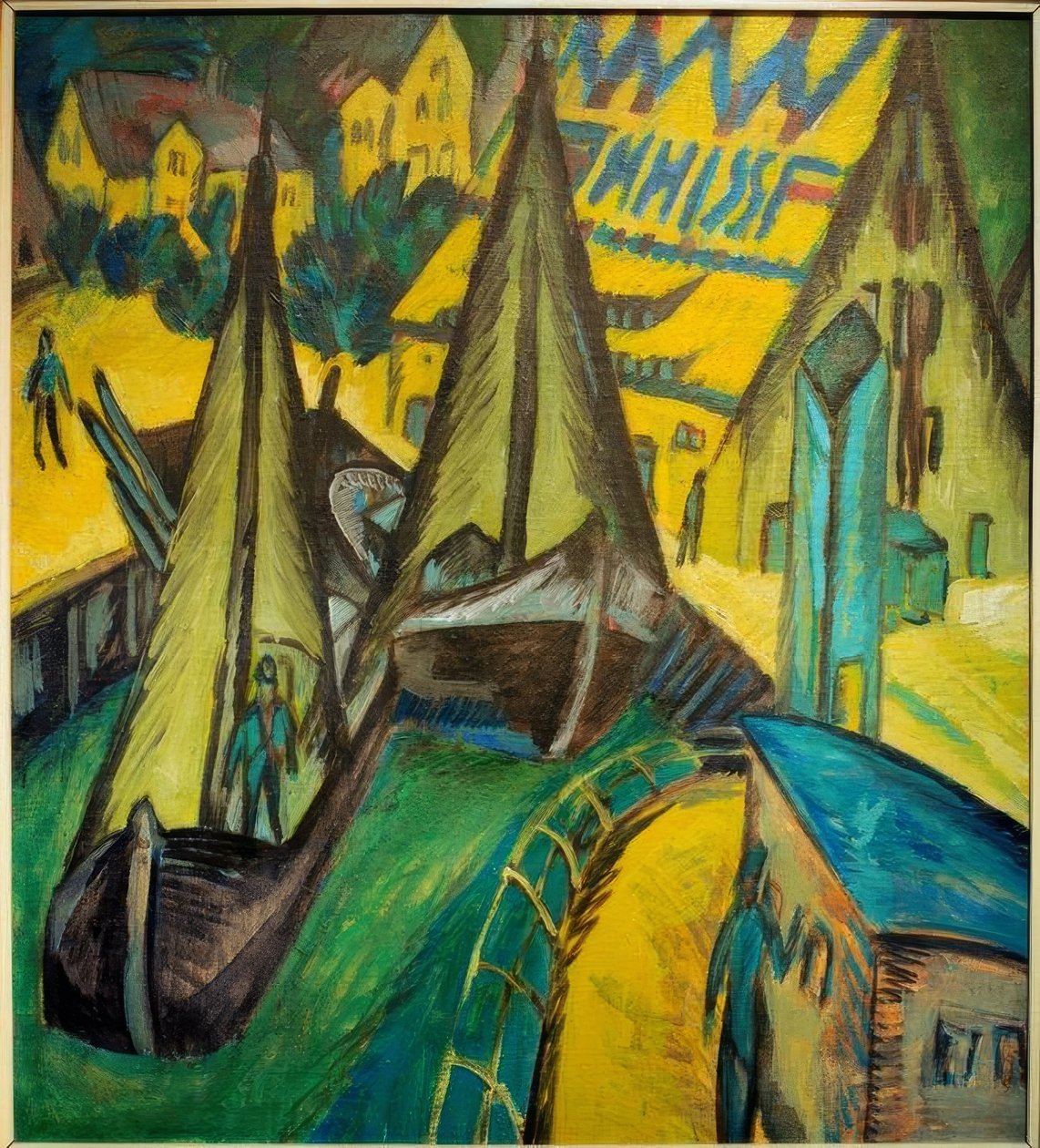 Port de Burgstaaken - Ernst Ludwig Kirchner
