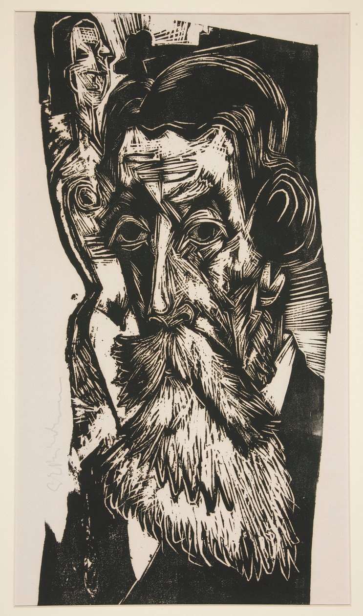 Portrait de Ludwig Schames - Ernst Ludwig Kirchner