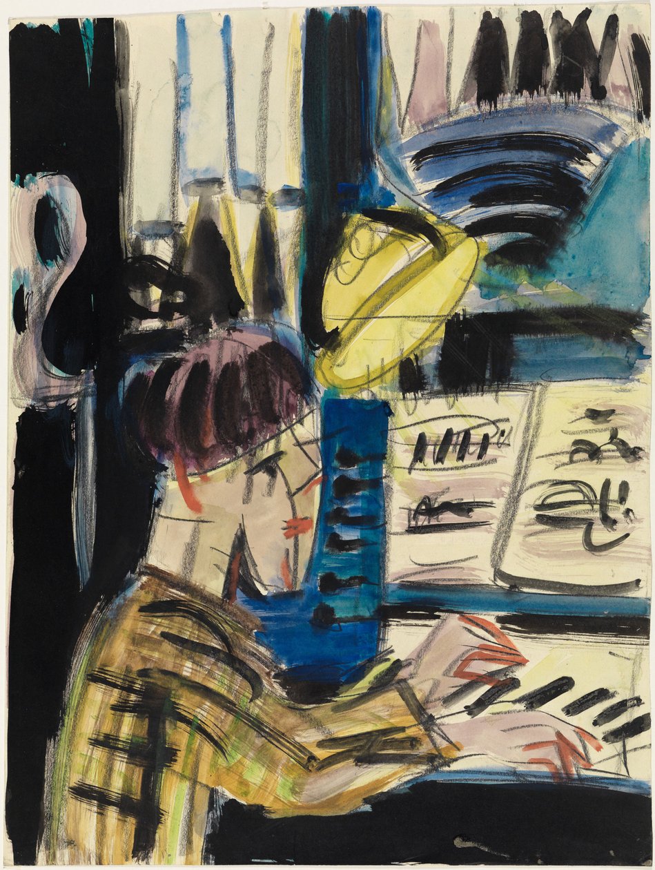 Organiste - Ernst Ludwig Kirchner