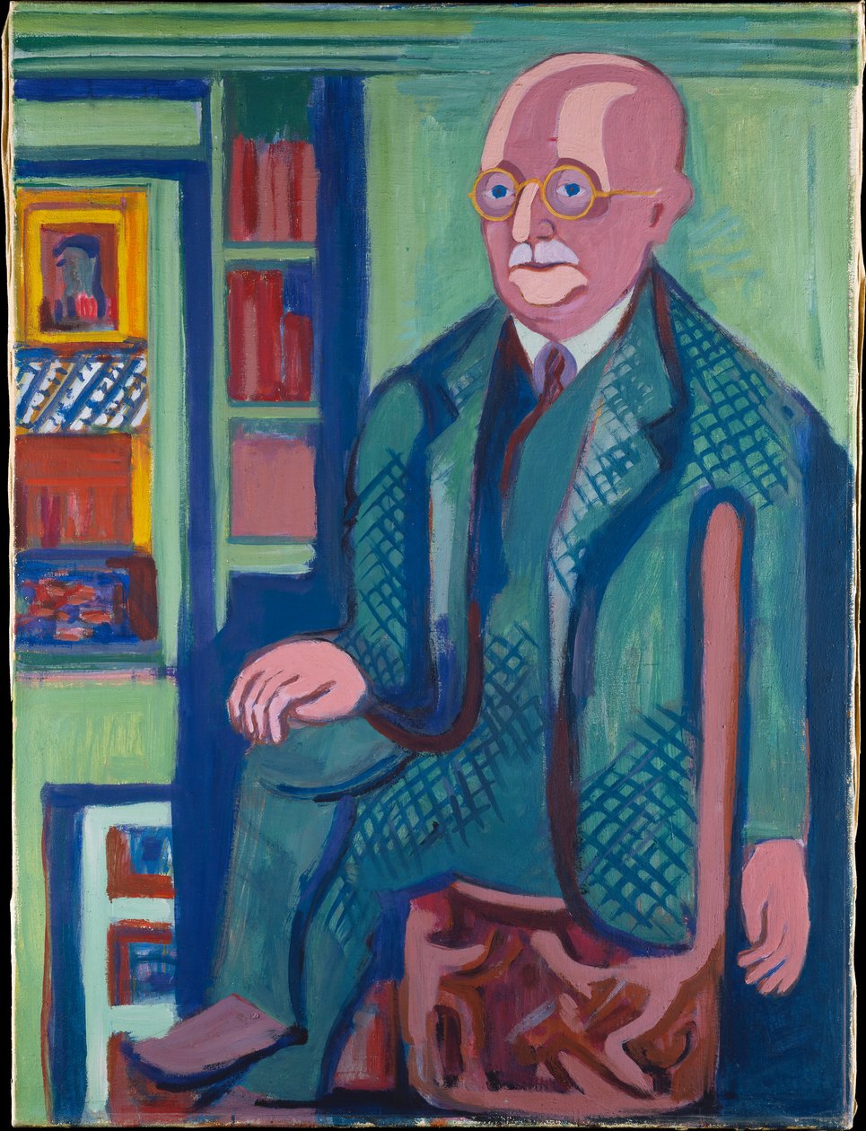 Portrait du Dr Carl Hagemann - Ernst Ludwig Kirchner