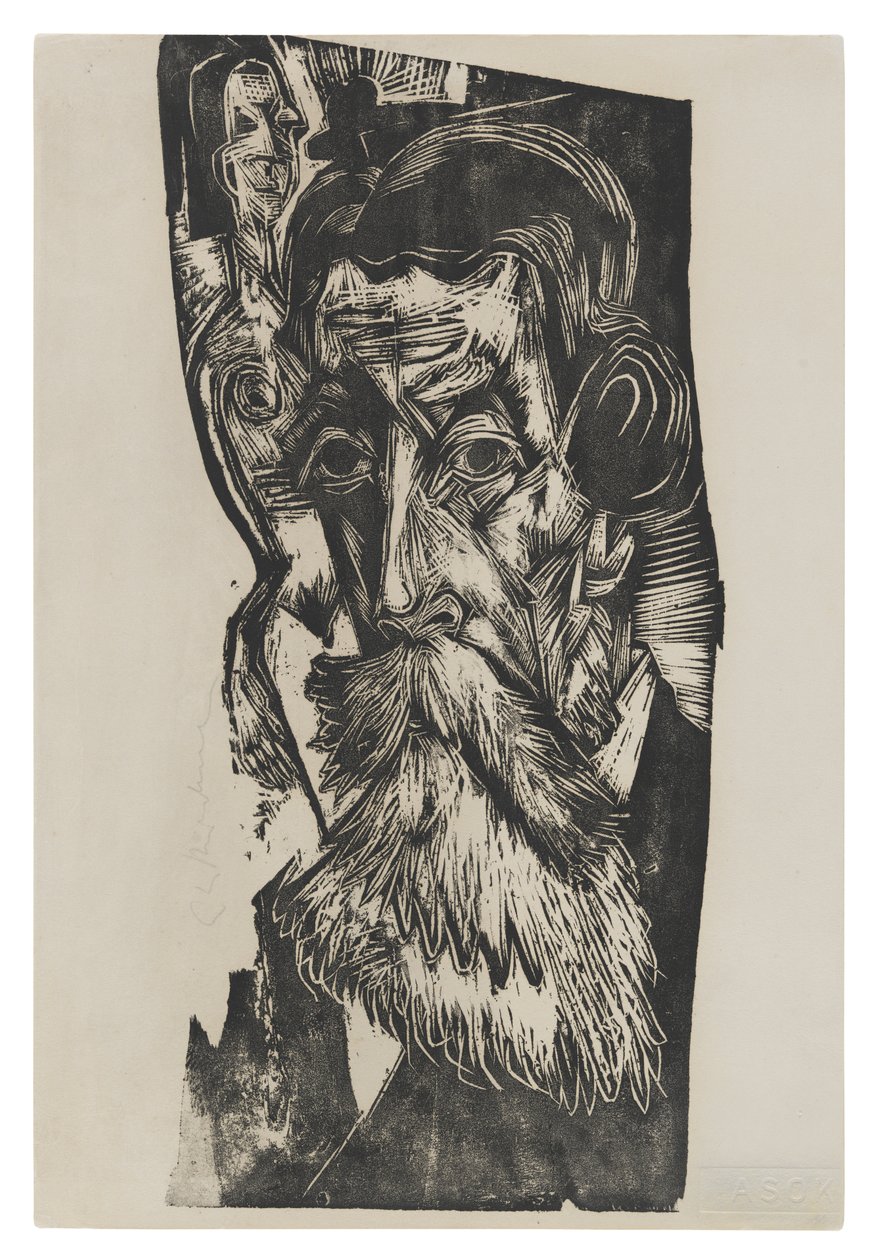 Portrait de Ludwig Schames - Ernst Ludwig Kirchner