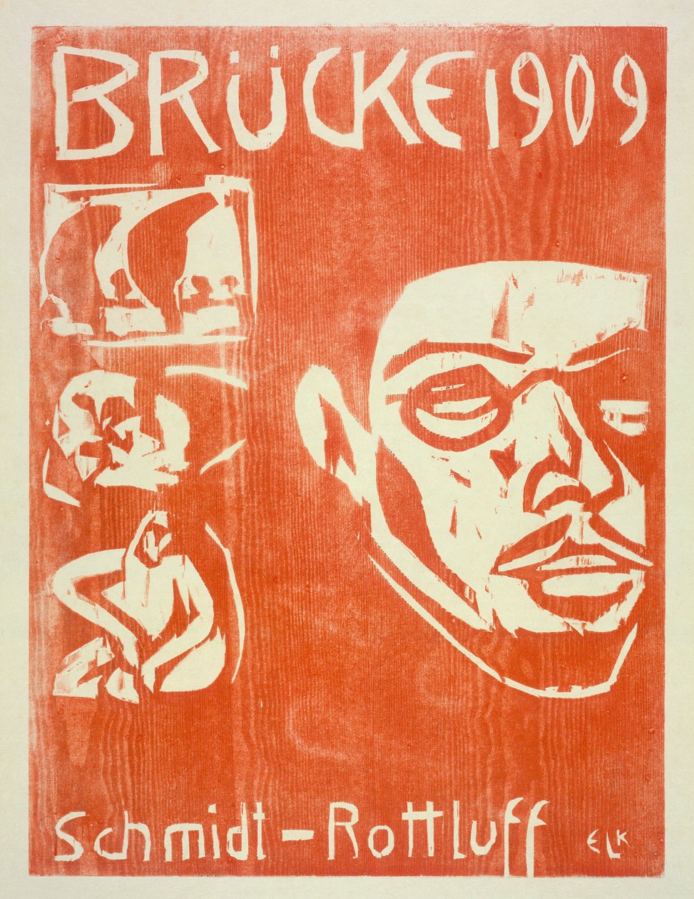 Portrait de Schmidt-Rottluff - Ernst Ludwig Kirchner