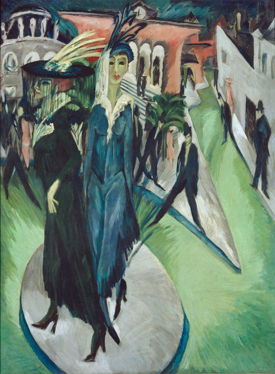 Potsdamer Platz - Ernst Ludwig Kirchner