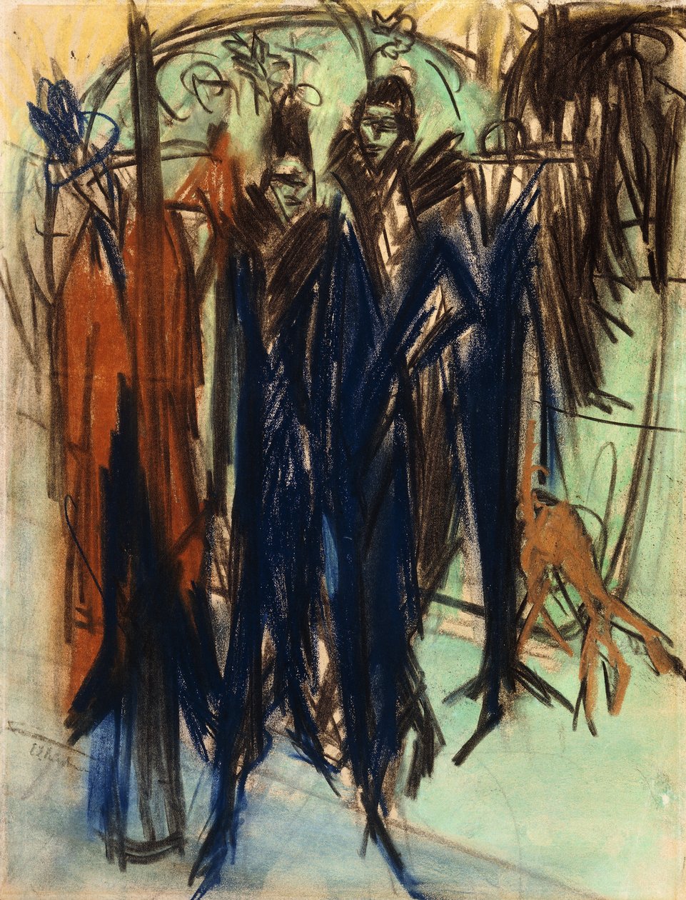 Prostituée, Friedrichstrasse, Berlin - Ernst Ludwig Kirchner