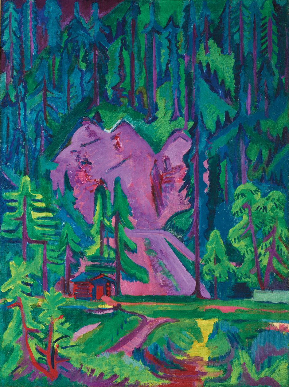 Carrière à Wildboden, c.1923 - Ernst Ludwig Kirchner