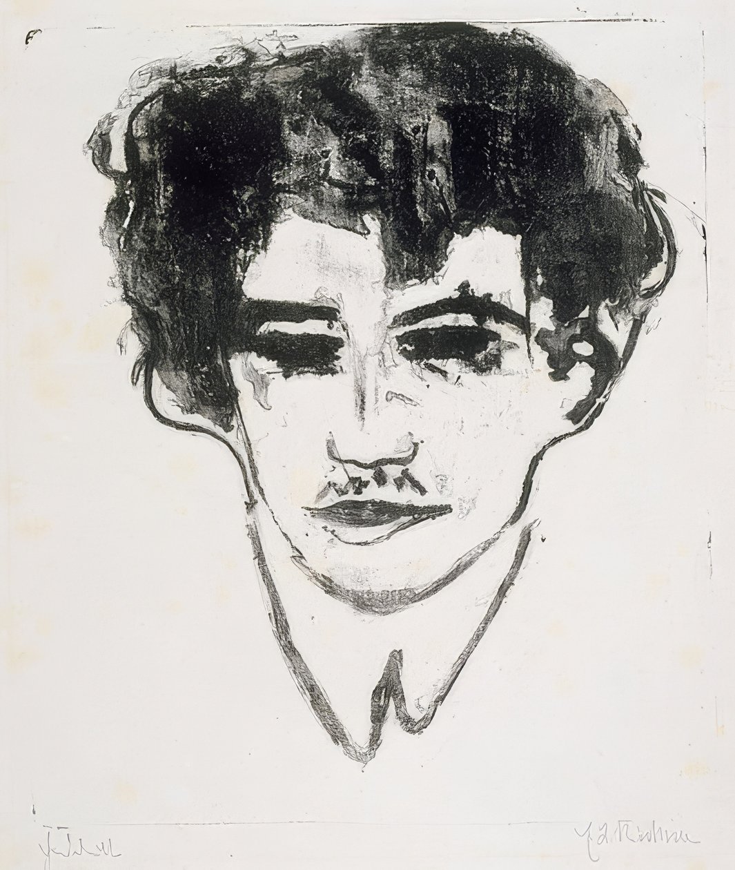 Autoportrait - Ernst Ludwig Kirchner
